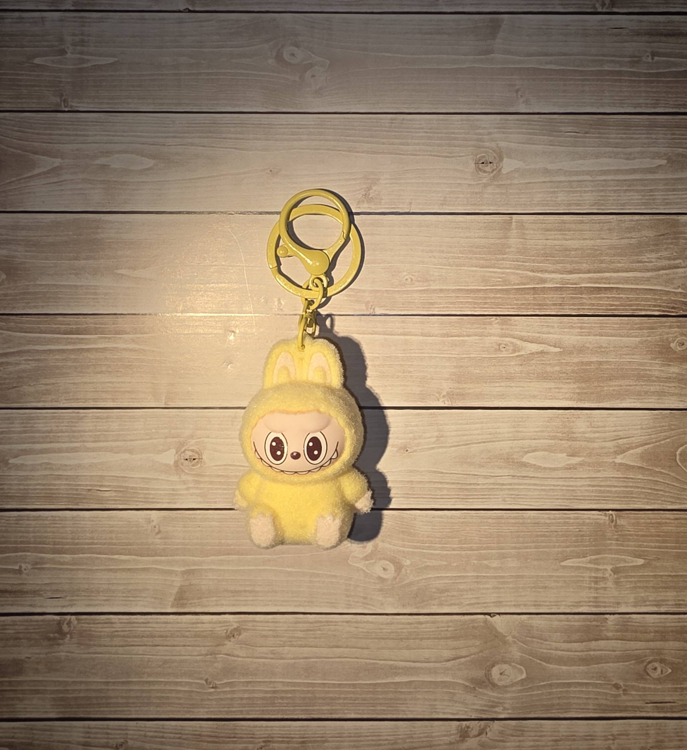 Fuzzy Monster Keychain