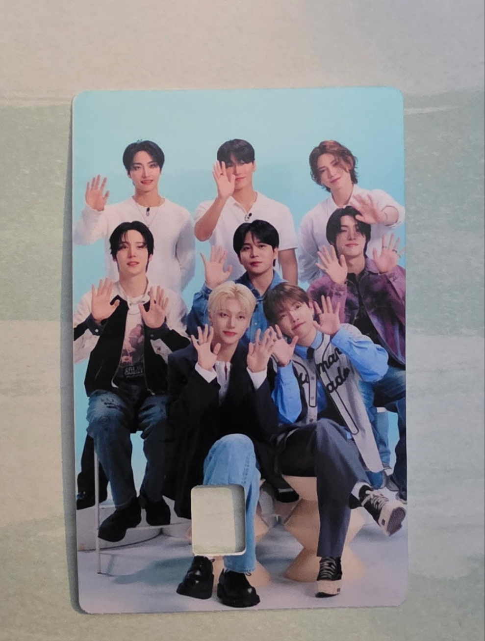 Ateez card sticker